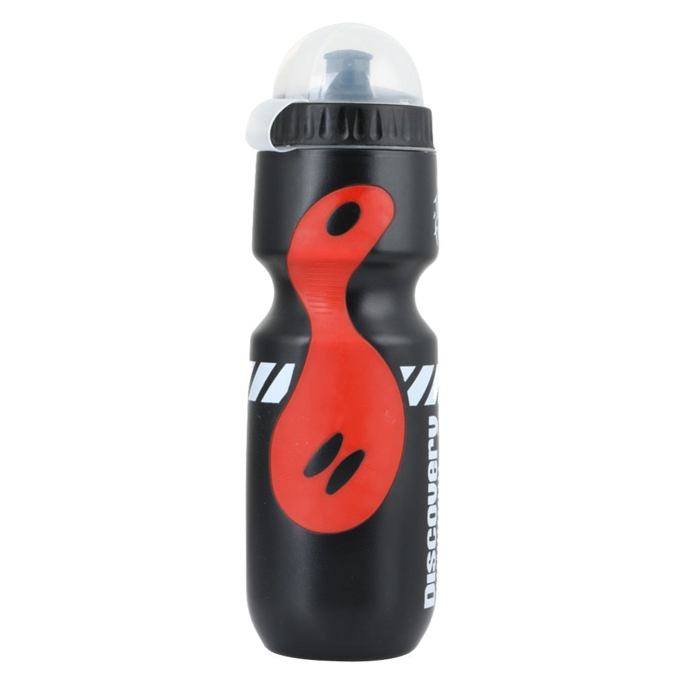 Bike Water Bottle with Cage, 650ml Secure Hold
