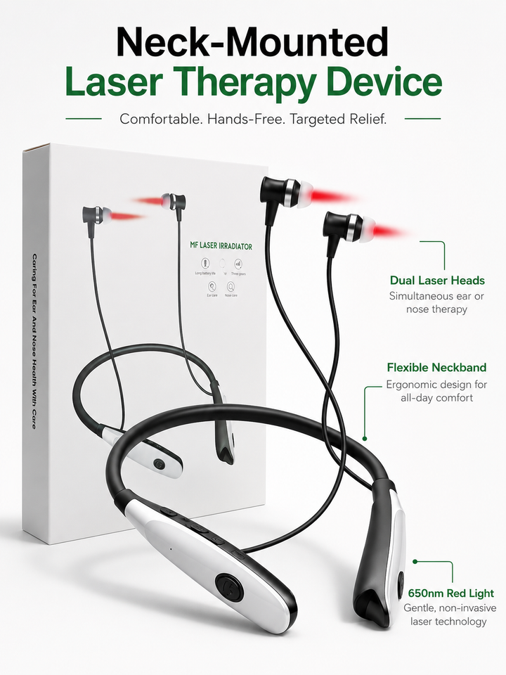650nm Laser Therapy Device — Nasal & Ear Canal Relief