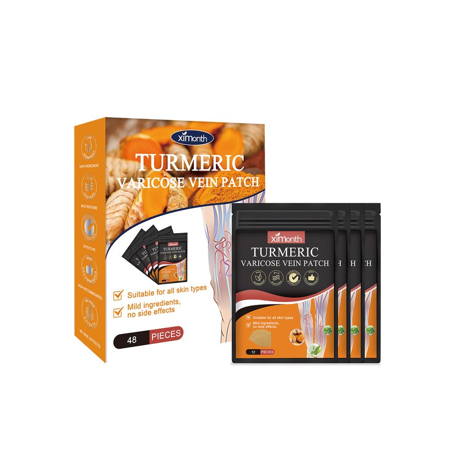 Turmeric Leg Patches — Soothing Relief for Visible Veins