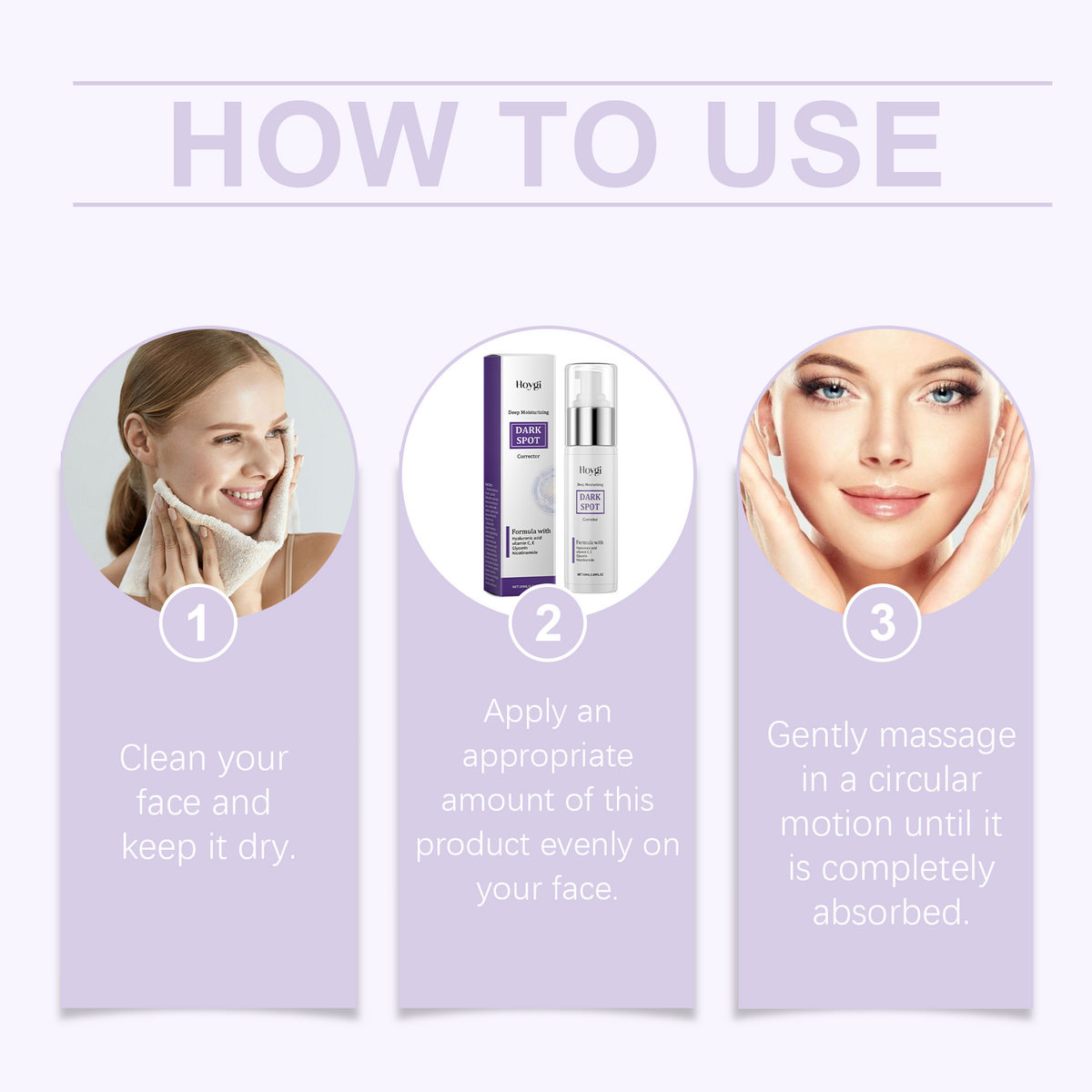 Facial Serum for Dark Spots & Deep Skin Hydration