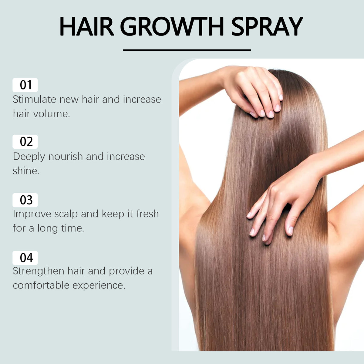 Hair Growth Spray for Nourished, Fuller-Looking Hair