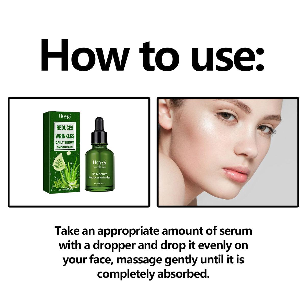 Daily Facial Serum for Smoother, Firmer-Looking Skin