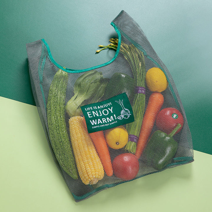 Reusable Mesh Produce Bag for Fresh Fruit and Vegetables