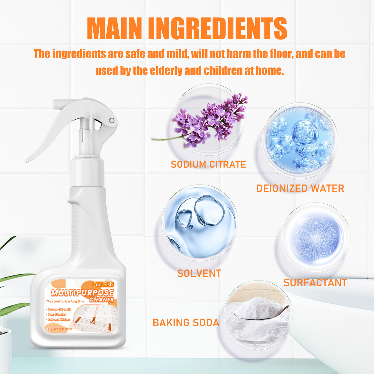 Multipurpose Surface Cleaner for Floors & Furniture