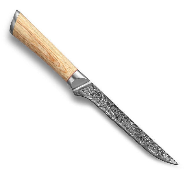 67-Layer VG10 Damascus Kitchen Knife Set for Every Task