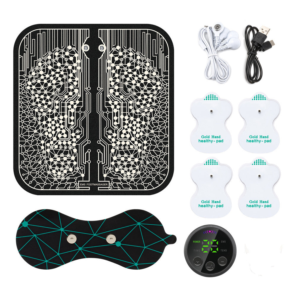 EMS Foot Massager Pad — Deep Muscle Relief with 39