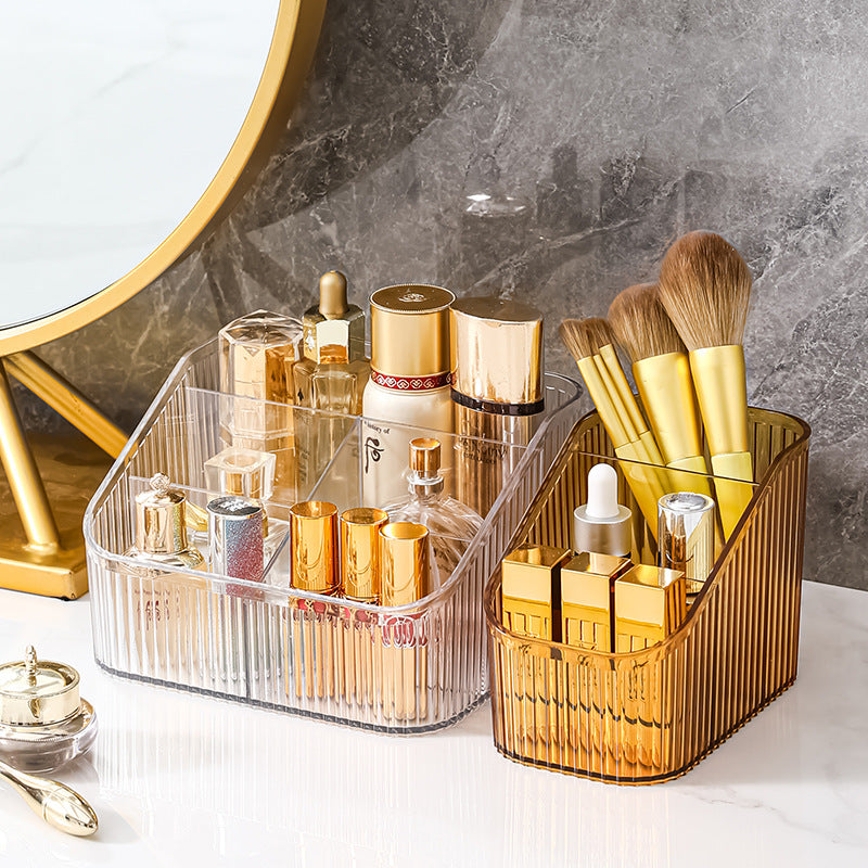 Clear Cosmetics Storage Box for Tidy Vanity Organizing