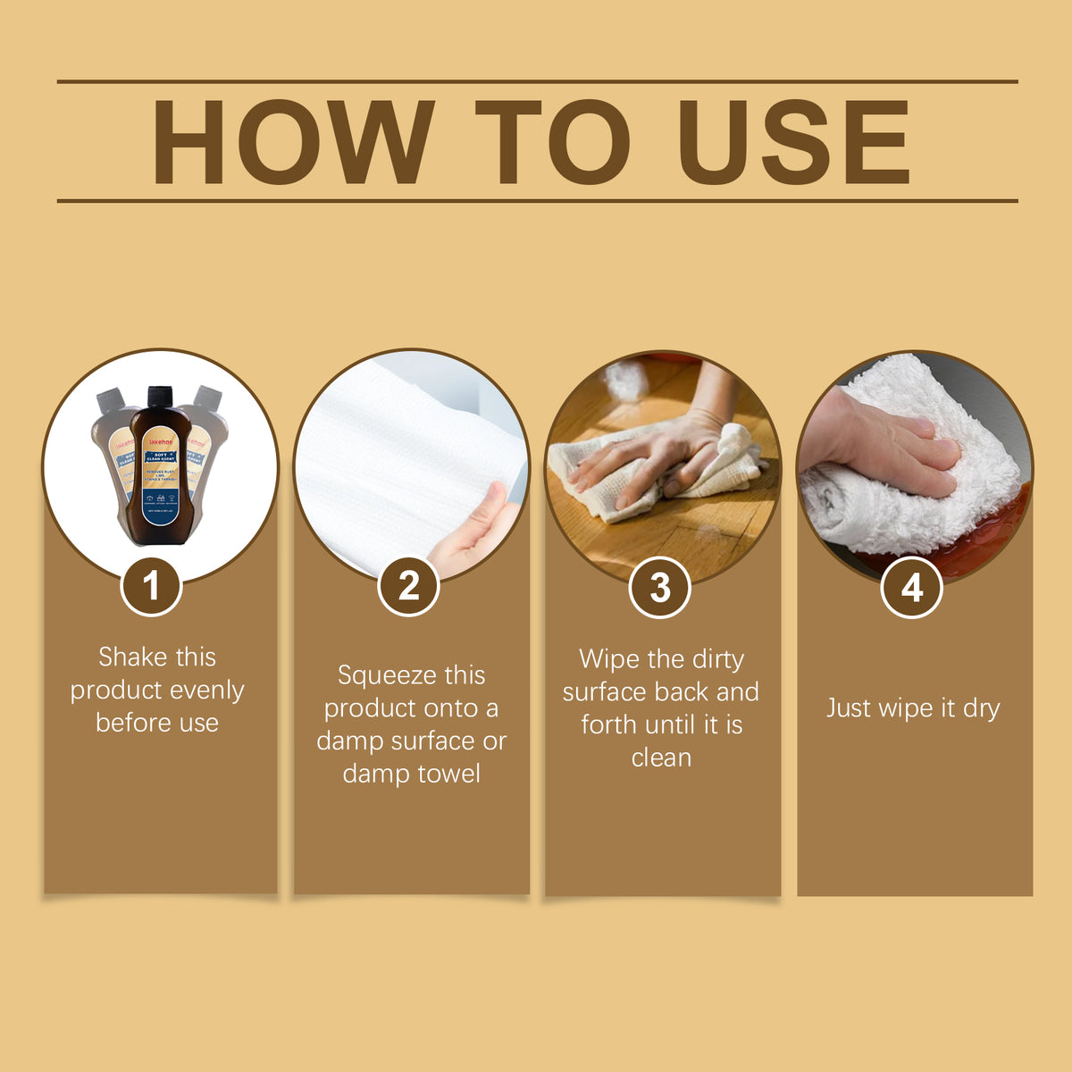 Multi-Purpose Cleaner for Rust, Lime, Grease & Stains