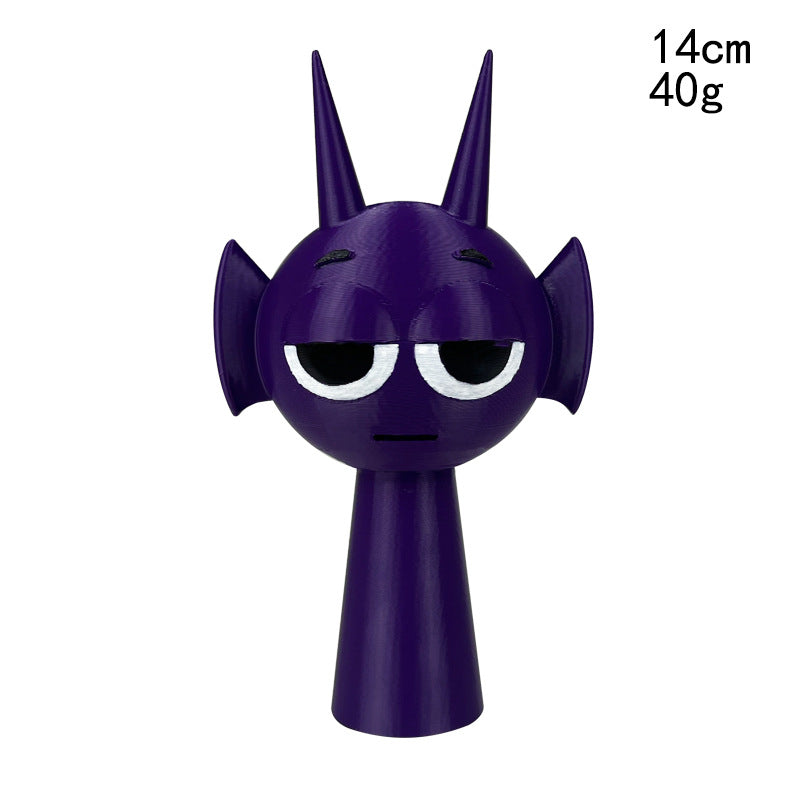 Collectible Character Ornaments for Colorful Desks