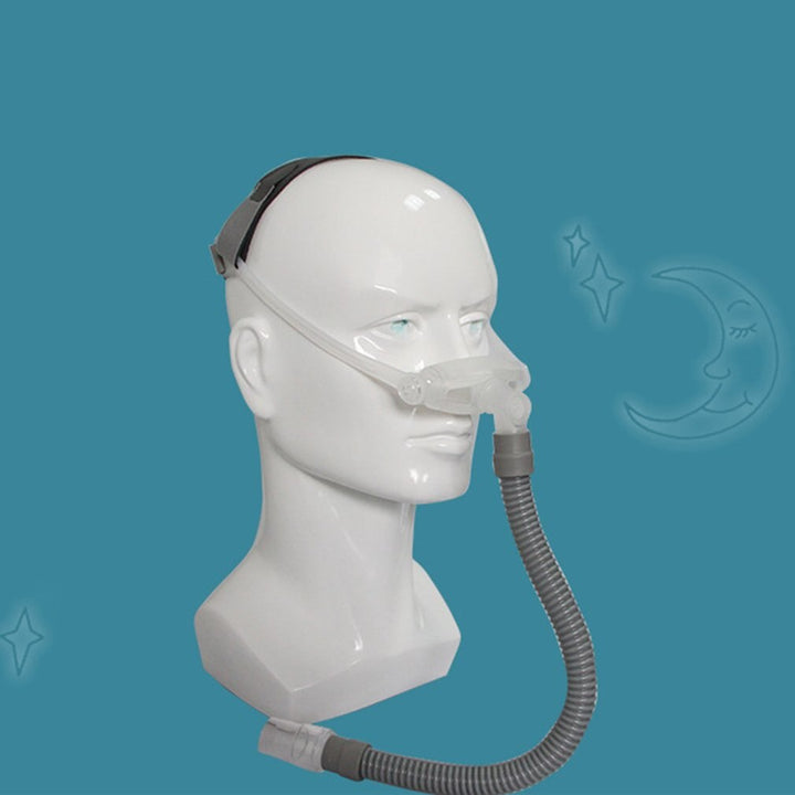 CPAP Nasal Pillow Mask — Quiet Sleep Therapy with Porous