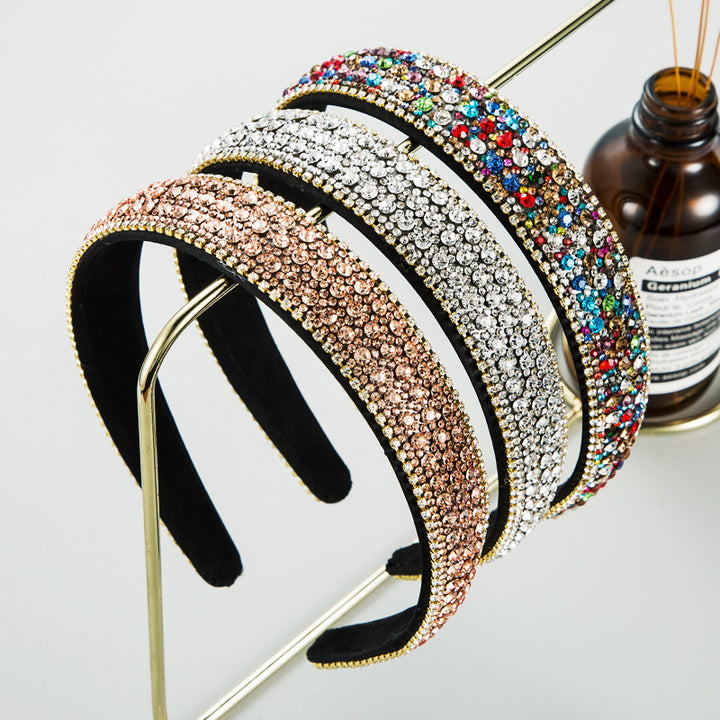Sparkling Rhinestone Headband for Instant Glamorous Style