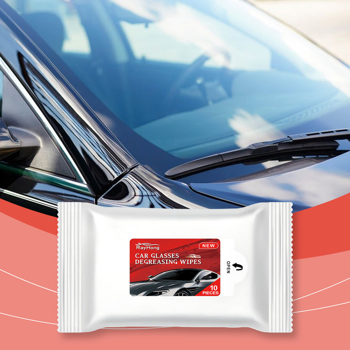 Windshield Oil Film Cleaning Wipes for Clear Vision