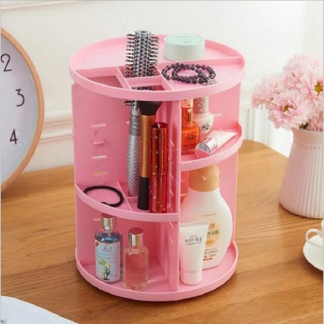360 Rotating Makeup Organizer for Vanity and Skincare