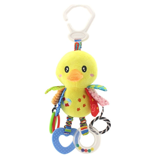 Baby Hanging Rattle Toy for Colorful Sensory Playtime