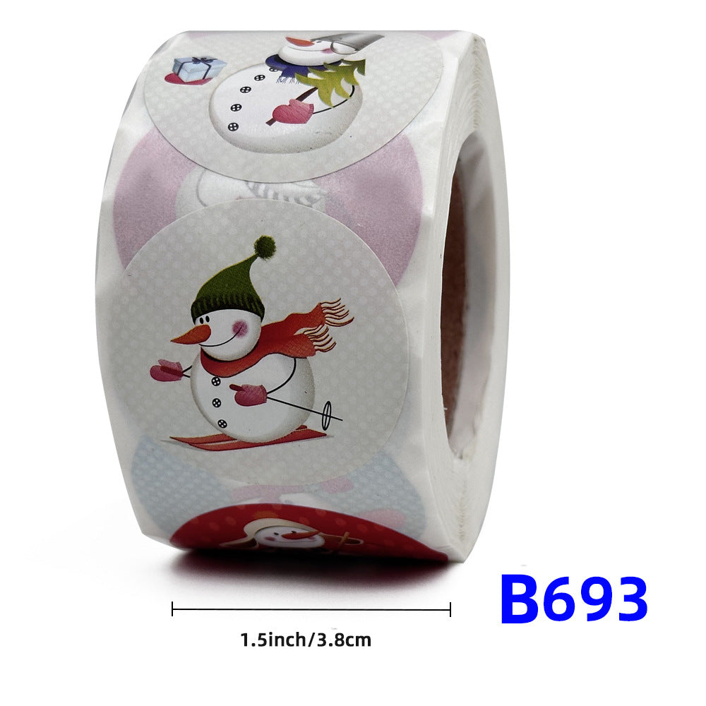 Christmas Gift Stickers for Festive Gift Wrapping