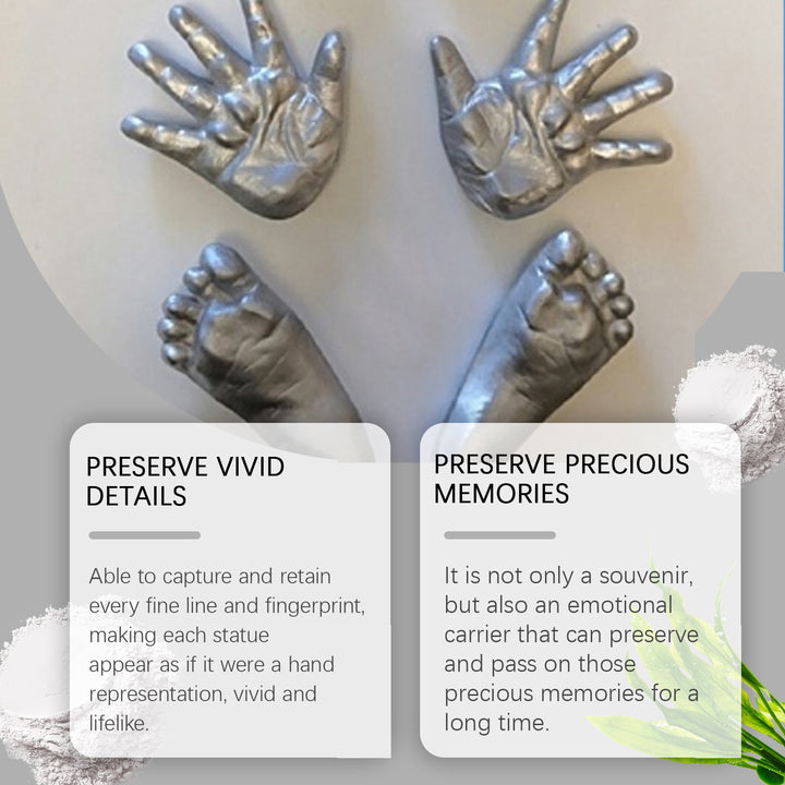 Hand Casting Kit for Lifelong Couple Keepsake Memories
