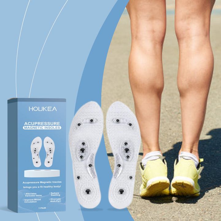 Magnetic Acupressure Insoles for Everyday Foot Comfort