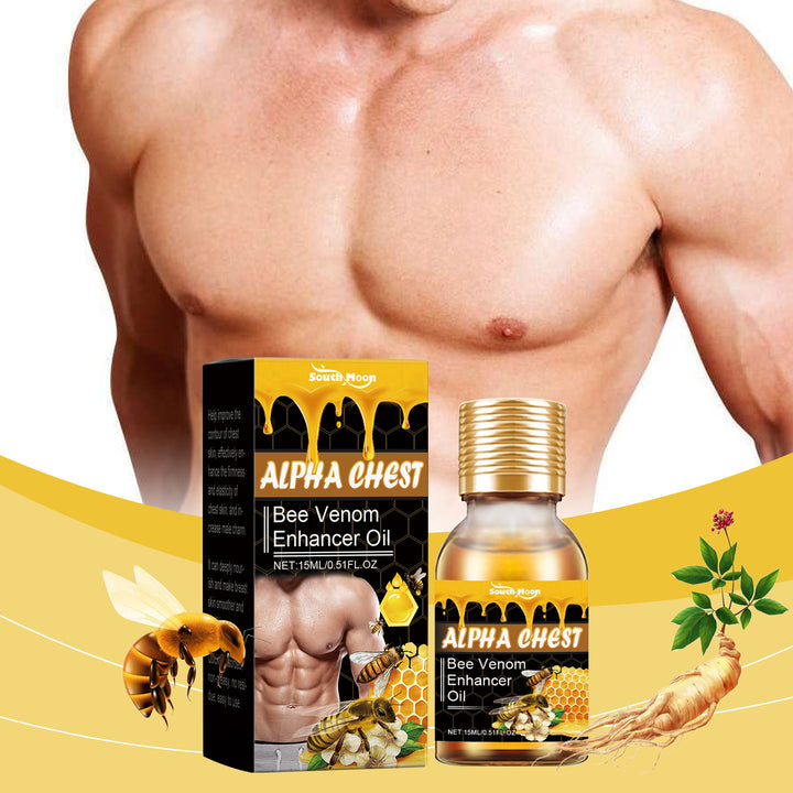 Men's Chest Shaping Oil for Firmer-Looking Contours