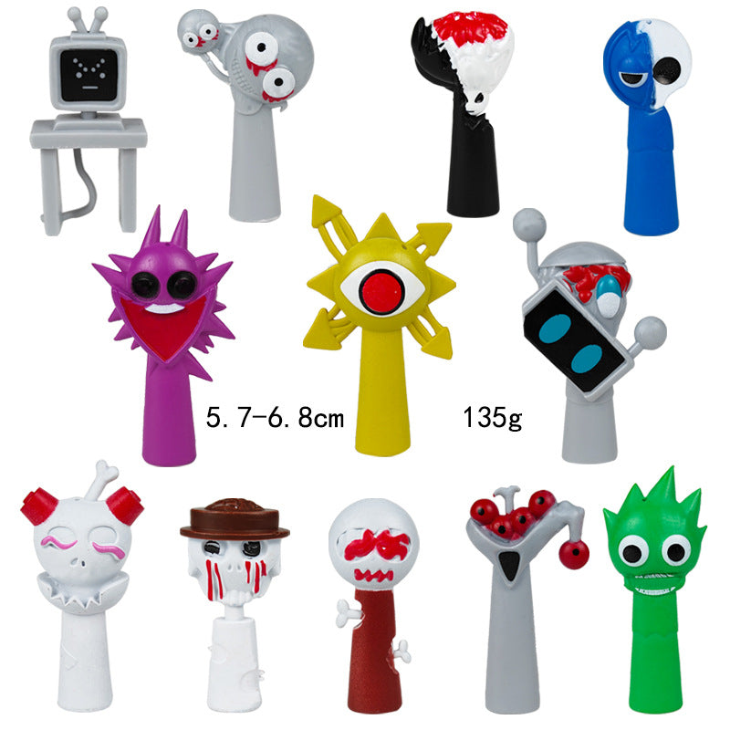 Collectible Character Ornaments for Colorful Desks