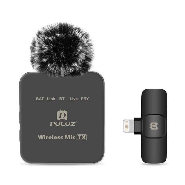 Wireless Lavalier Mic for iPhone & Android — Crystal‑Clear