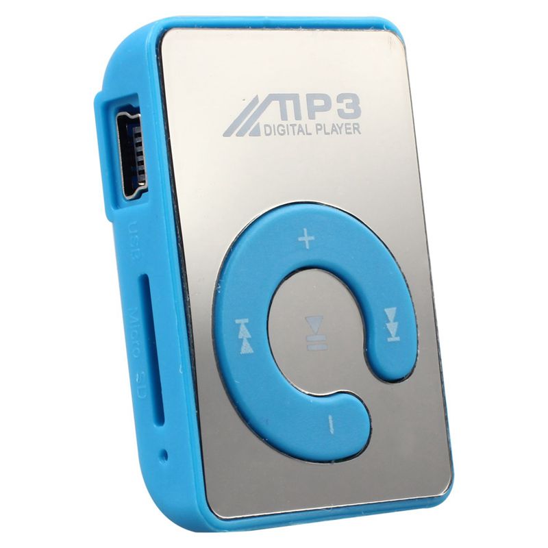 Clip-On MP3 Player for Running and Gym with Micro SD Slot