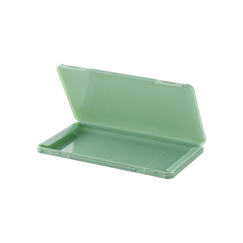 Disposable Mask Storage Box: Slim Portable Mask Case