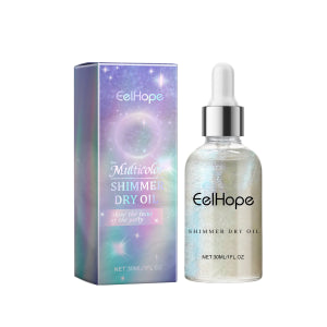 Body Glitter Oil for Long-Lasting Moisturizing Glow