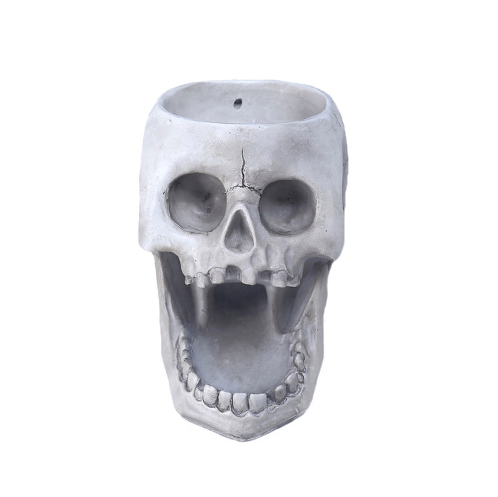 Halloween Skull Pet Feeder Base for Automatic Feeders