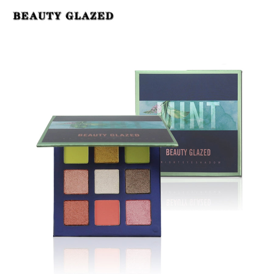 9-Color Eyeshadow Palette for Vivid, Bold Eye Looks