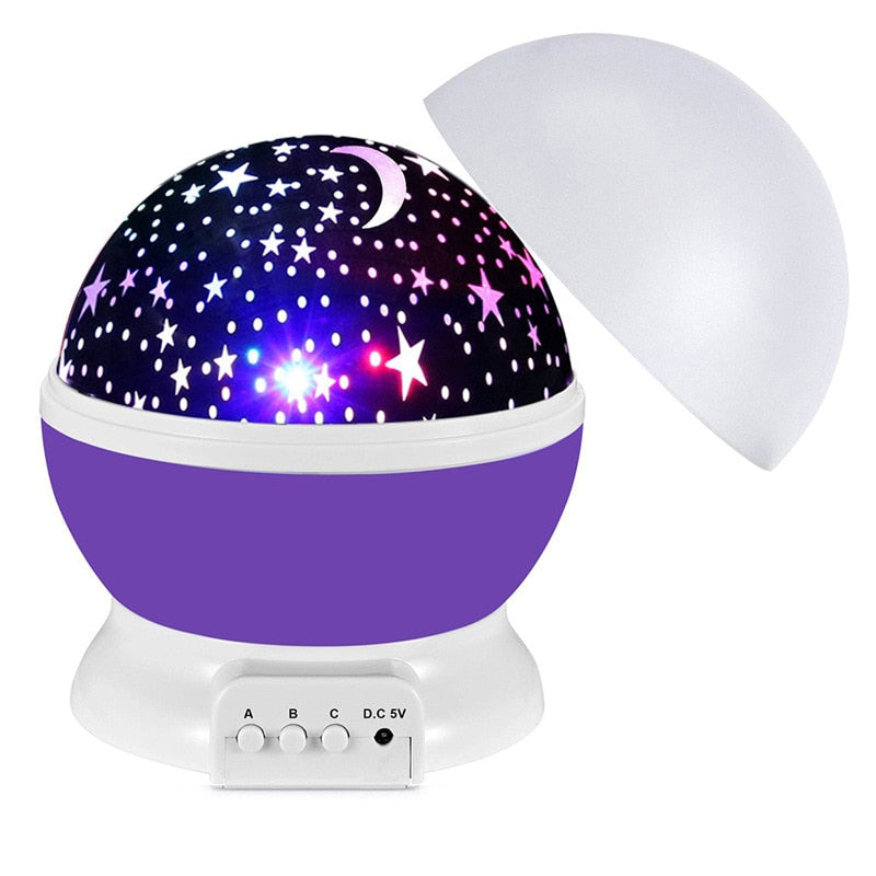 Kids Star Projector Night Light for Calming Bedtimes