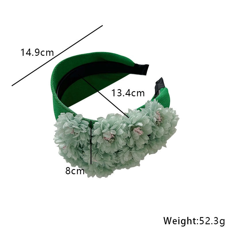 Floral Headband for Women | Handmade Statement Style