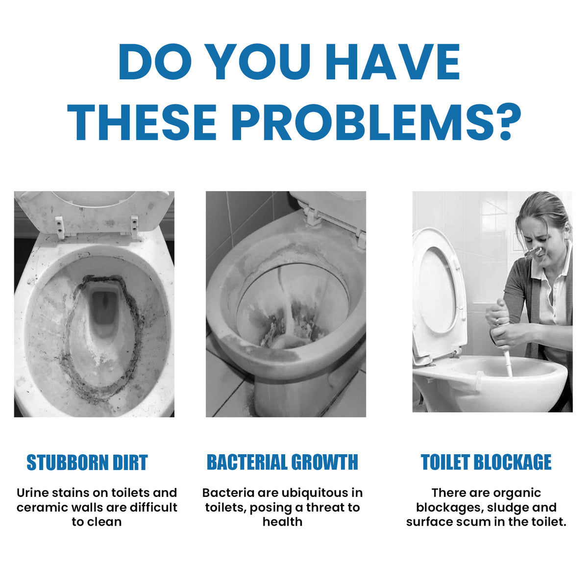 Toilet Cleaning Tablets for Easy Bowl Maintenance Pack