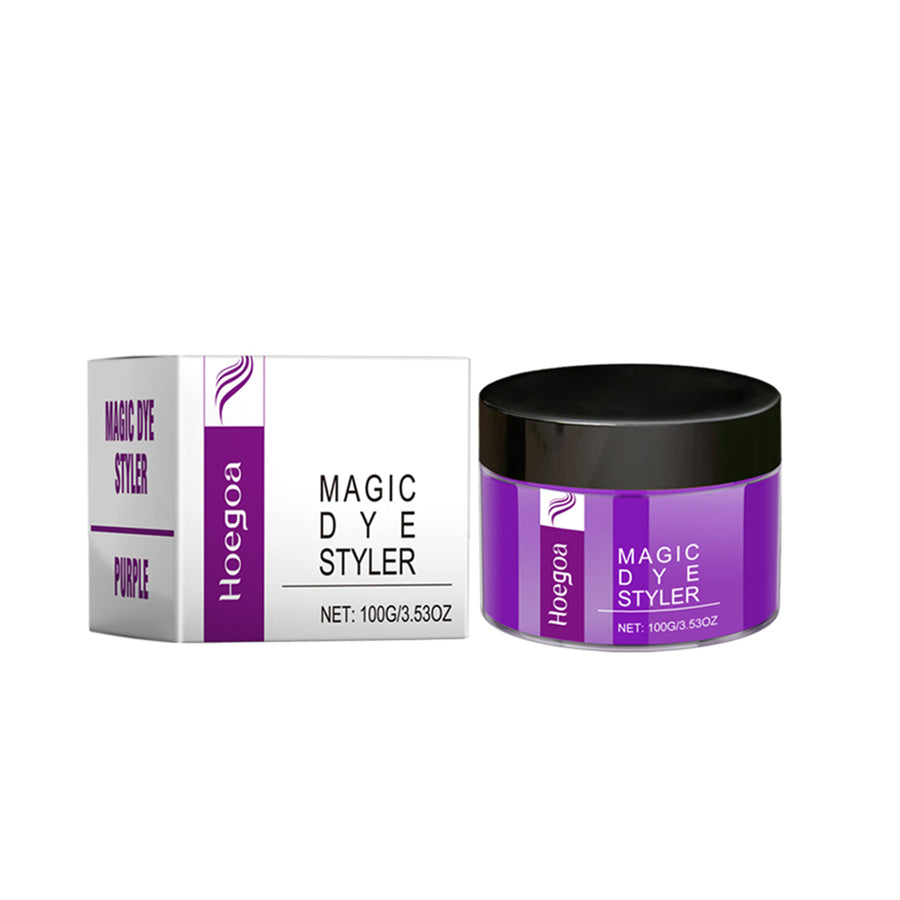 Hair Color Wax Styler for Easy Vivid Temporary Color