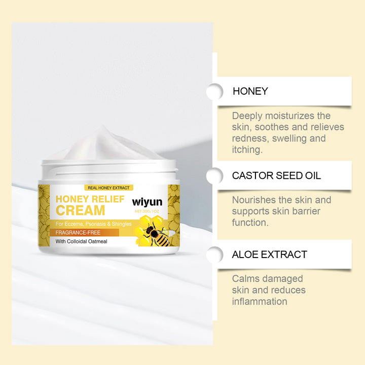 Wiyun Honey Skin Care Cream Nourishes And Protects Skin, Bod