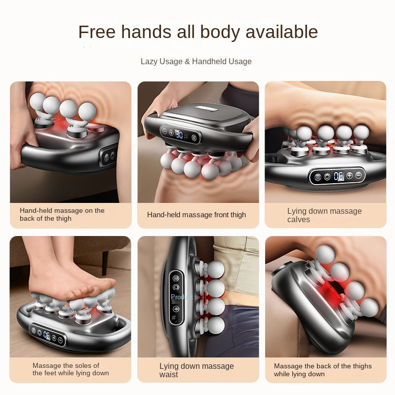Muscle Massage Gun, 16 Heads, 25mm Deep Tissue Relief