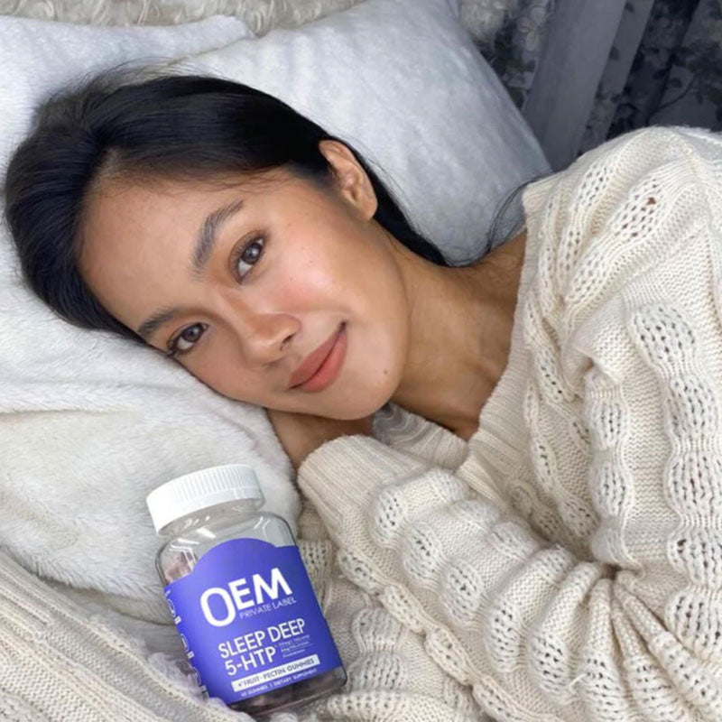 Sleep Gummy Supplement — Melatonin, 5‑HTP & L‑Theanine