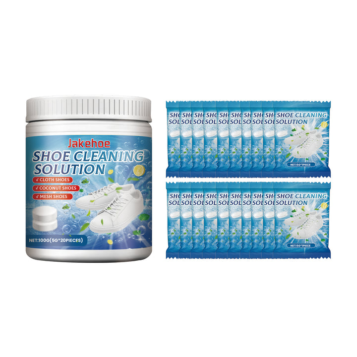 Shoe Cleaning Tablets for White Sneakers, 50 Count