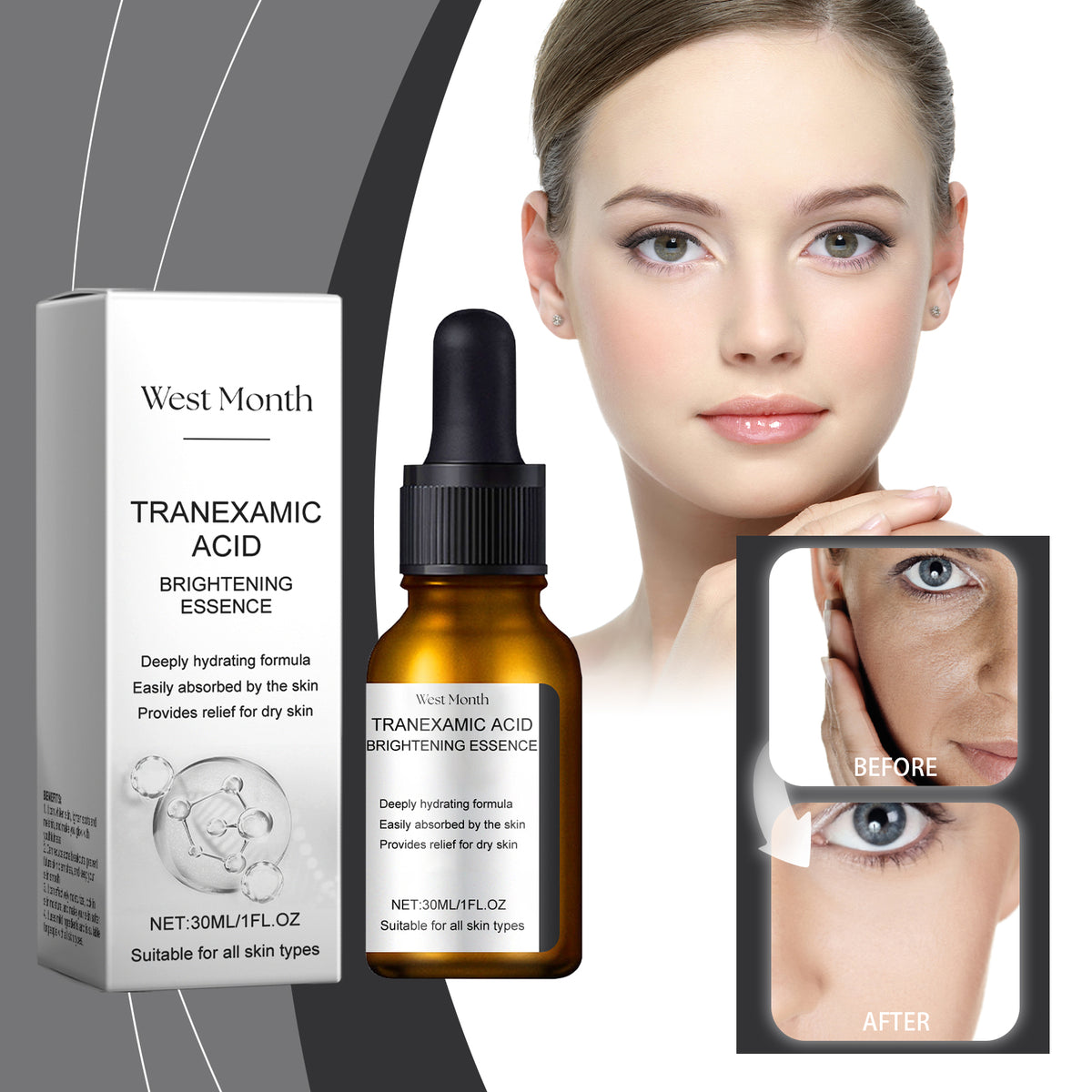 Brightening Essence — Even Skin Tone, Non-Sticky Hydration