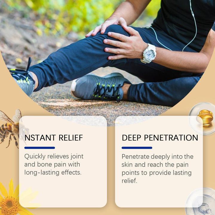 Bee Venom Joint Cream for Daily Joint Massage Relief