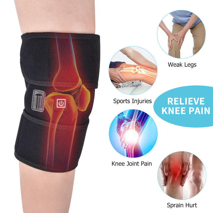 Heated Knee Brace — Soothing Infrared Relief for Aching Joints