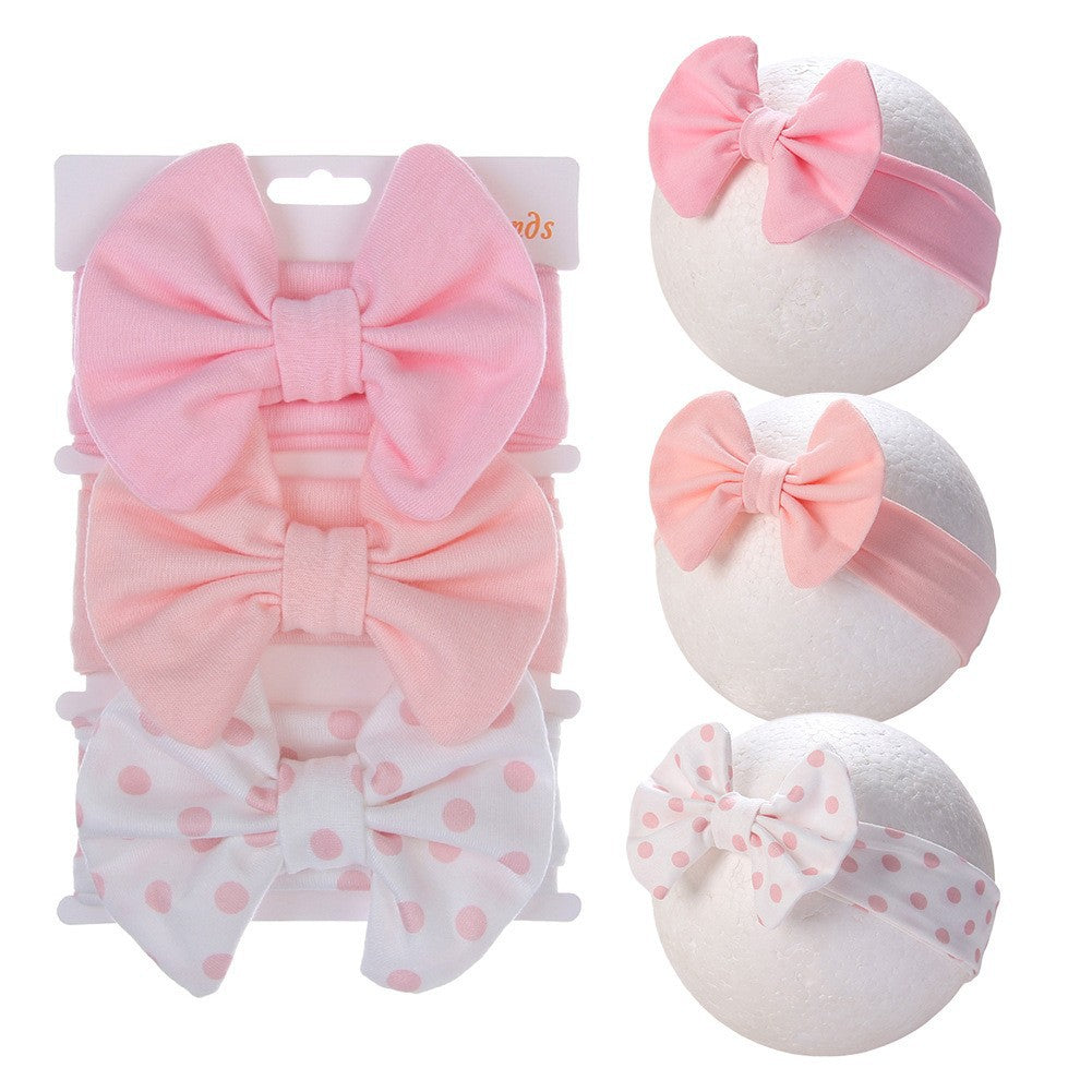 Children's Bow Headbands — Playful Outfit Finishing Set