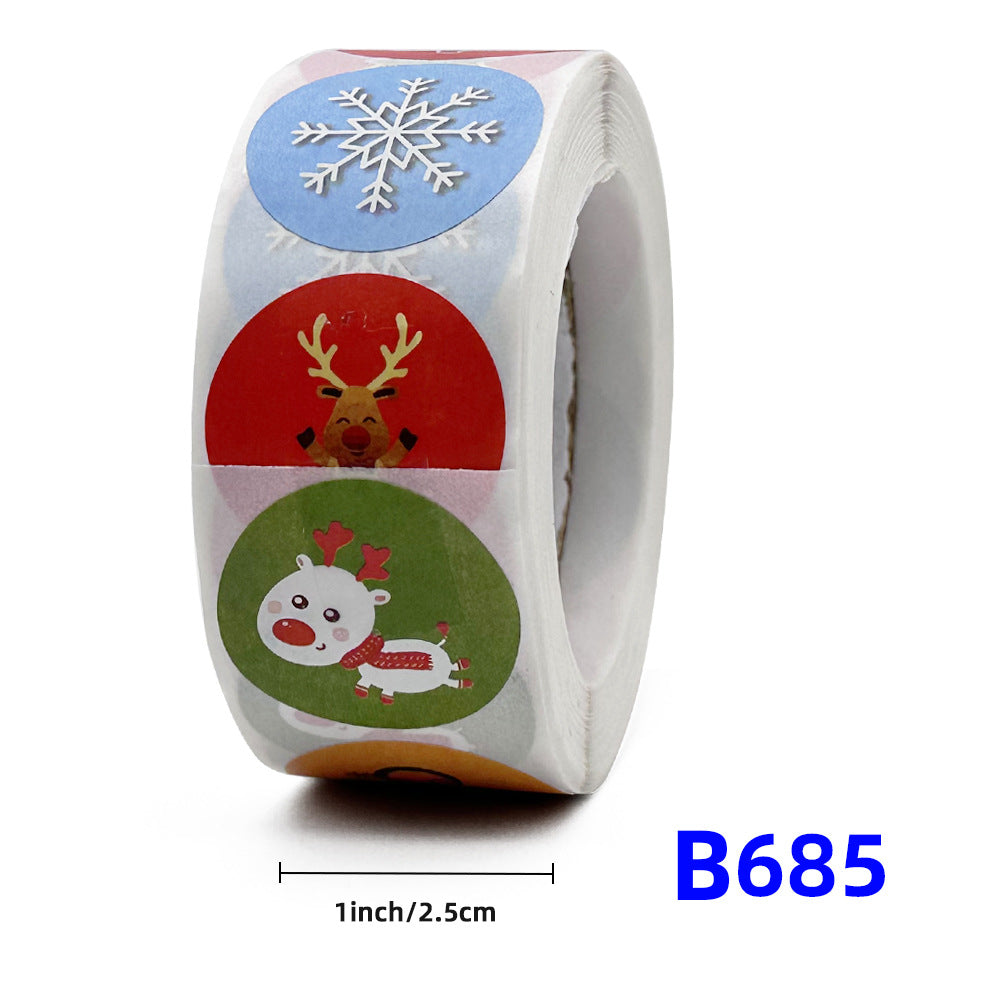 Christmas Gift Stickers for Festive Gift Wrapping