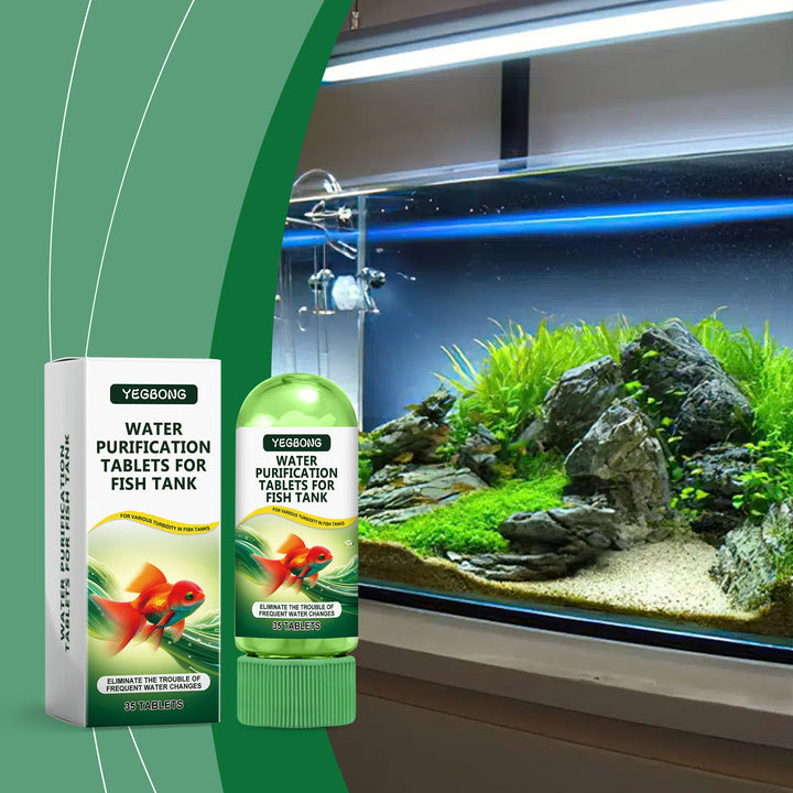 Aquarium Water Purification Tablets for Easier Care