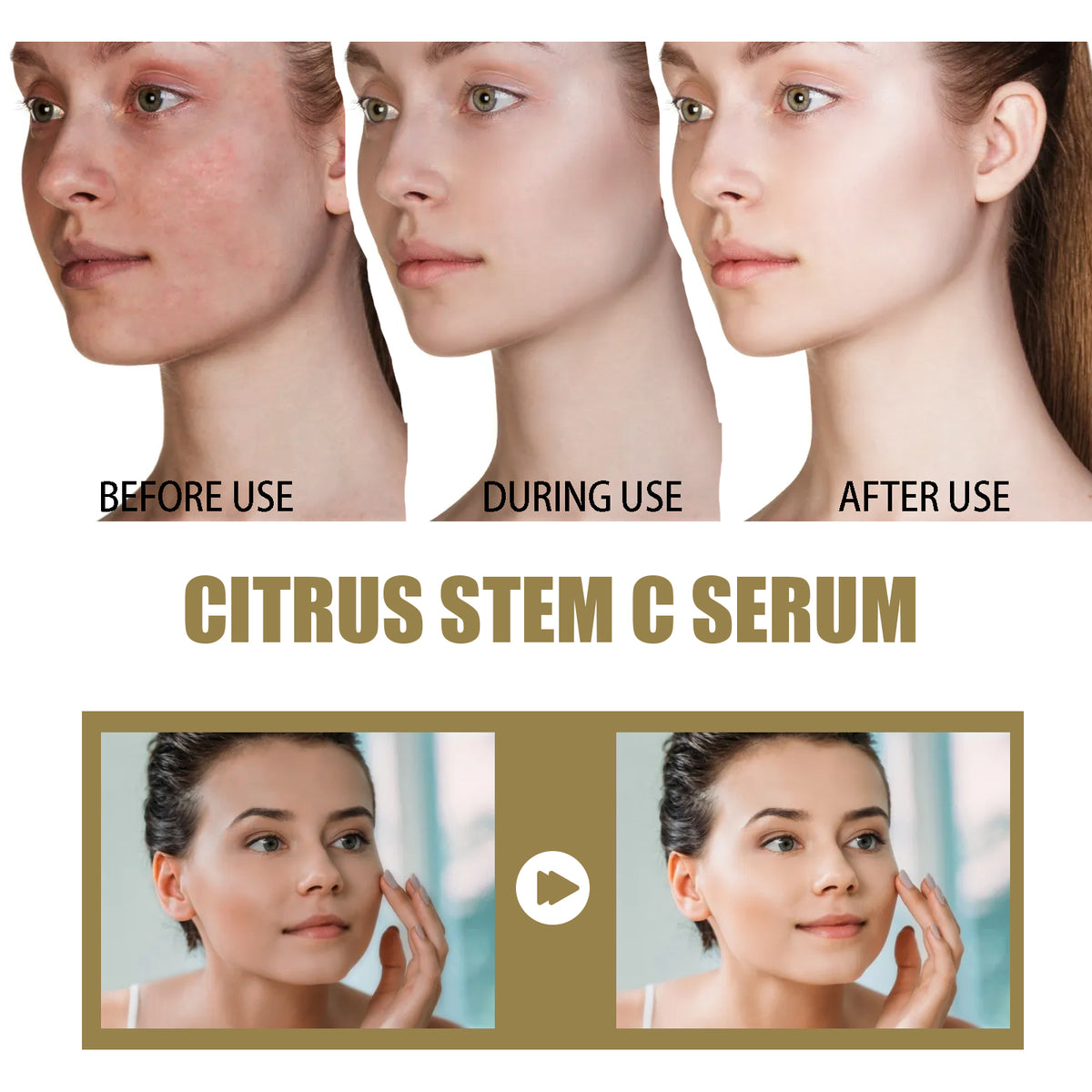 Citrus Stem C Facial Serum for Fine Lines and Firmness