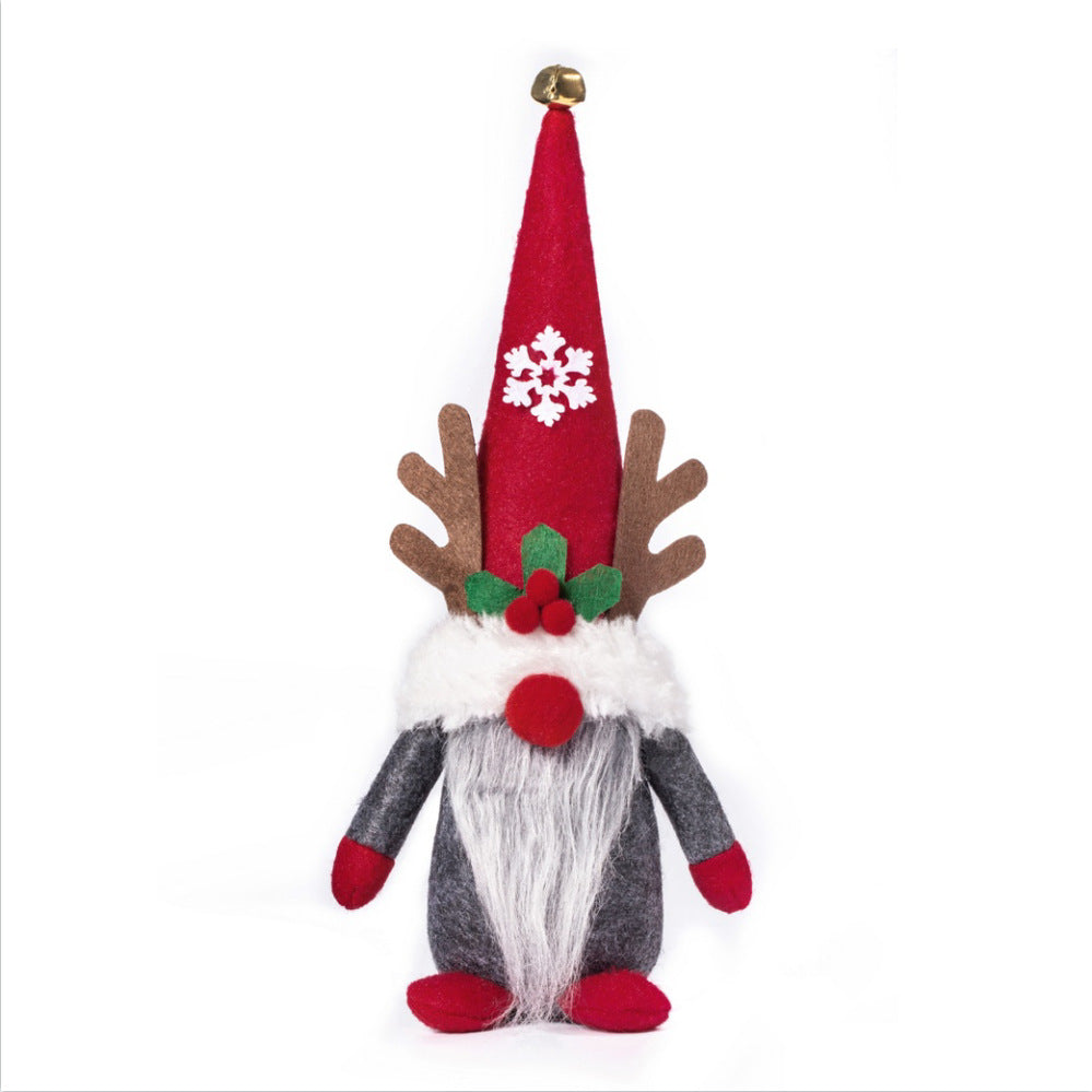 Christmas Gnome Pair for a Cozy Woodland Holiday Display