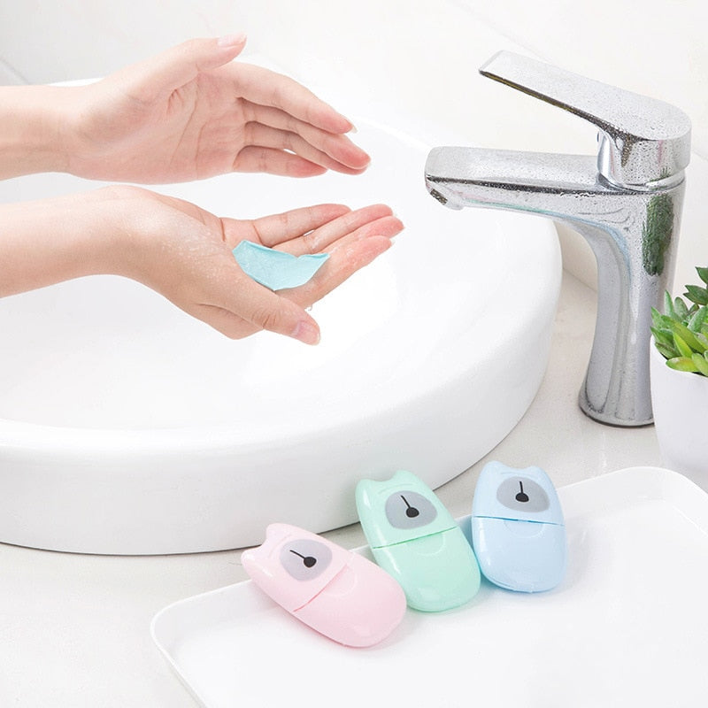 Paper Soap Sheets Travel Kit – 150 Scented Hand Wash Sheets