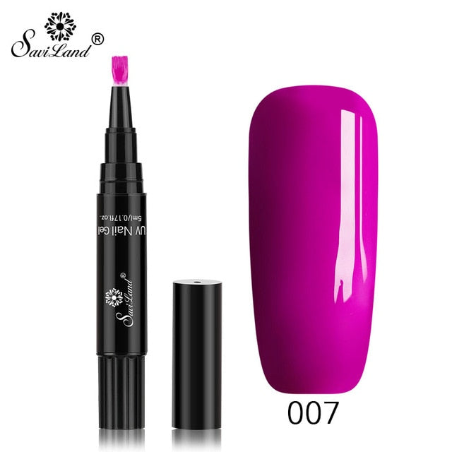 3‑in‑1 Gel Nail Pen — 60 Colors, Salon‑Quality Manicure