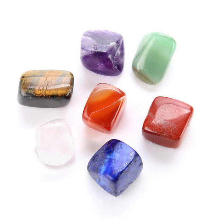 Chakra Healing Stones Set — 7 Authentic Crystals for Energy