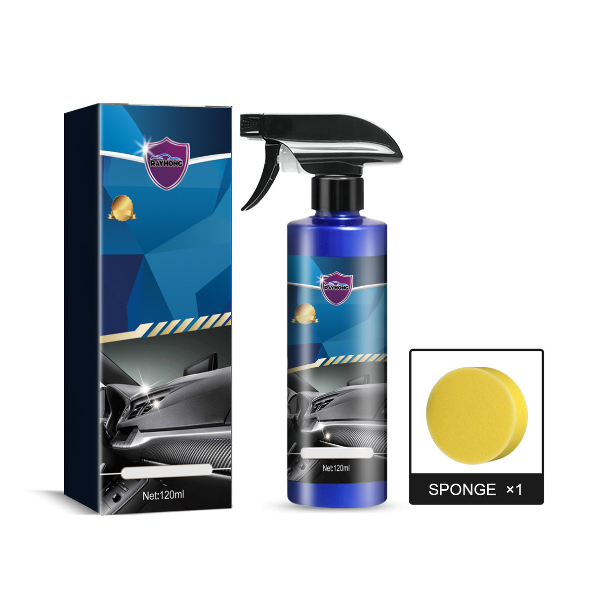 Automotive Nano Coating Spray for Faded Trim Revival