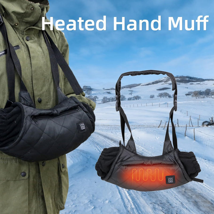 Heated Hand Muff for Ice Fishing, Camping and Hiking